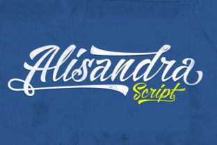 Alisandra: A Handwritten Script Font for Editorial Warmth
