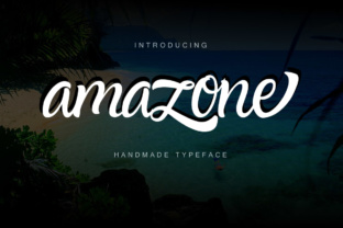 Amazone Script: A Handmade Typeface That Feels Like a Design Shortcut