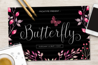 Butterfly Script: A Modern Calligraphy Font That Lifts Handmade Designs