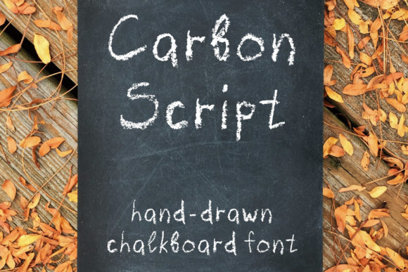 Carbon Script: A Hand-Drawn Charcoal Typeface for Authentic Branding