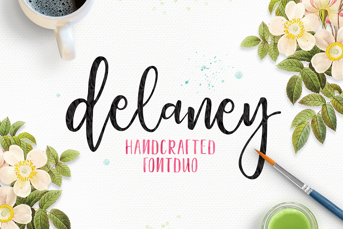 Delaney Script: A Hand-Brushed Typeface for Editorial Warmth