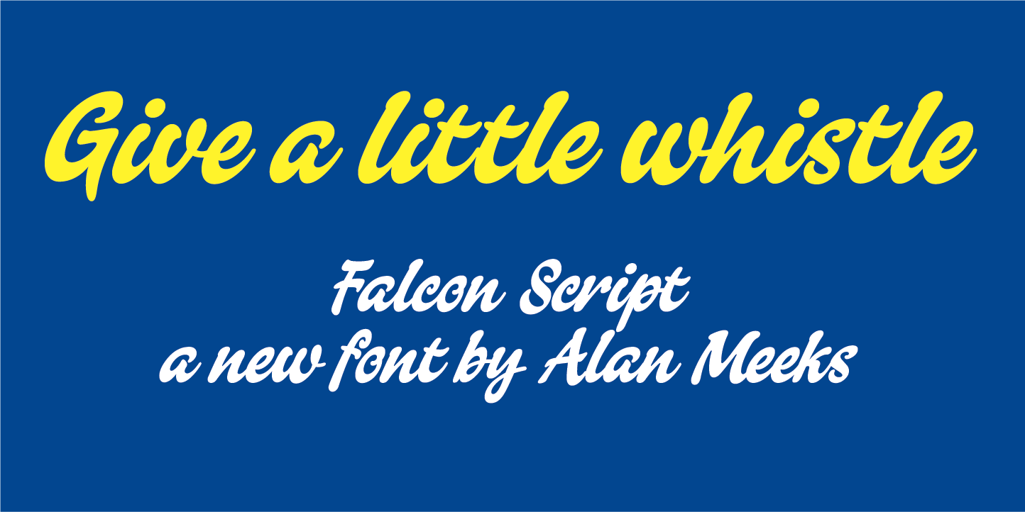 Falcon Script: A Friendly, Professional Script Font for Small Businesses