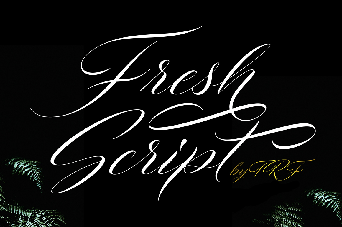 Fresh Script: A Handwritten Font That Elevates Real Small Business Branding