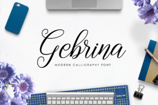 Gebrina Script: A Modern Script Font That Elevates Your Brand