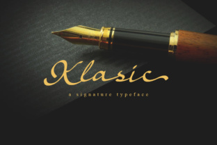 Klasic Script: A Handmade Script Font That Feels Like Ink on Paper