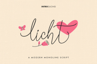 Licht Script: A Modern Script Font That Cuts Through the Noise