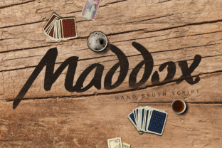 Maddox: A Hand-Brushed Script Font That Elevates Your Brand