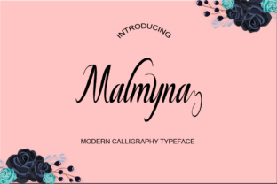 Malmyna Script: A Modern Script Font That Works in Real Campaigns