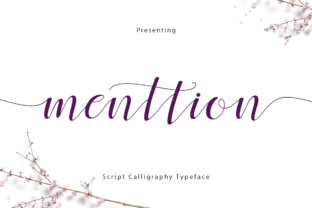 Menttion Script: A Handwritten Font That Feels Like It Was Made for Real Branding
