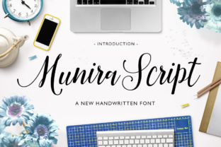 Munira Script: A Modern Calligraphic Font for Scroll-Stopping Campaigns