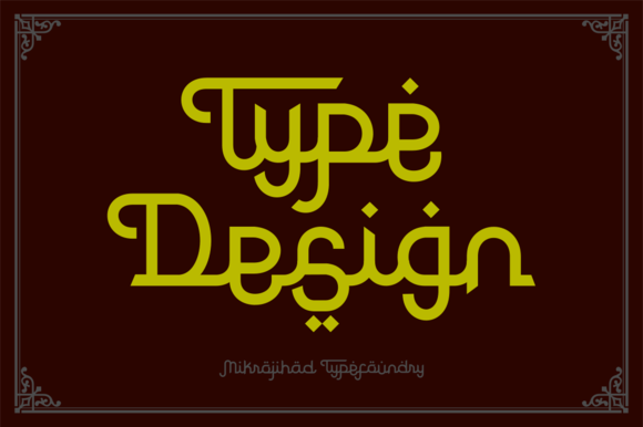 Rodja: A Modern Arabic Script Font for Editorial Design