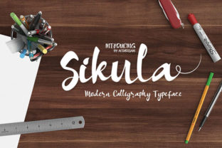 Sikula: A Modern Calligraphy Font That Elevates Your Brand