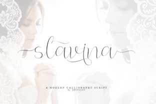 Slavina Script: A Handmade Font That Makes Your Brand Feel Thoughtful