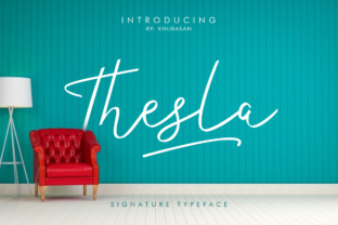 Thesla Script: A Handmade Font That Makes Your Campaigns Instantly Clearer