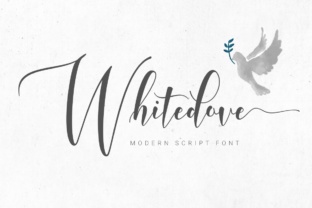 Whitedove Script: A Refined Handwritten Typeface for Digital Branding